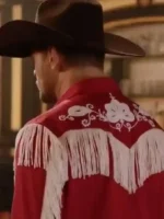 The Voice S28 Finale Michael Bublé Fringe Shirt back view showing rear shape and clean finish