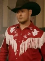 The Voice S28 Finale Michael Bublé Fringe Shirt front view showing clean design and fringe detail