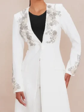 The Voice S28 Jazz Mckenzie Embellished Coat View Look