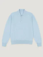 The Voice S28 Niall Horan Polo Sweatshirt view look showing full shape and clean polo style