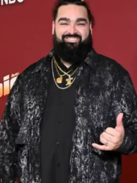 The Voice S28 Ralph Edwards Jacket front view showing clean design, sharp fit, and front detail