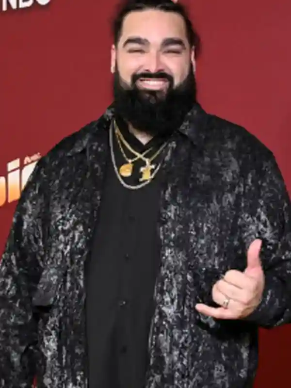 The Voice S28 Ralph Edwards Jacket front view showing clean design, sharp fit, and front detail