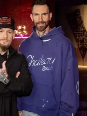 The Voice S29 Adam Levine Chateau Ranch Hoodie front view showing clean design and sharp fit