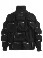 CeeLo Green Multi-Pocket Jacket back view showing rear structure, sleeve shape, and clean jacket fit