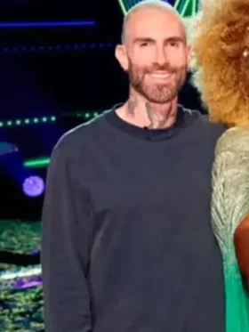 The Voice S29 Finale Adam Levine Sweatshirt front view showing clean design and sharp fit