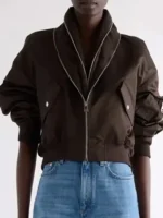 The Voice S29 Jennifer Hudson Jacket design view showing fabric texture, stitching, and jacket details