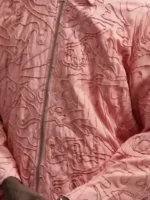 The Voice S29 KJ Willis Boxy Jacket close-up view showing fabric texture, stitching, and jacket details