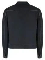 The Voice S29 Lucas West Flap Pocket Jacket back view showing rear structure, sleeve shape, and relaxed fit