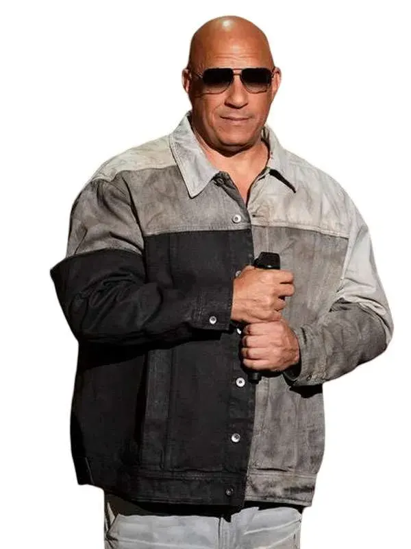 Vin Diesel 2026 Trucker Jacket front view