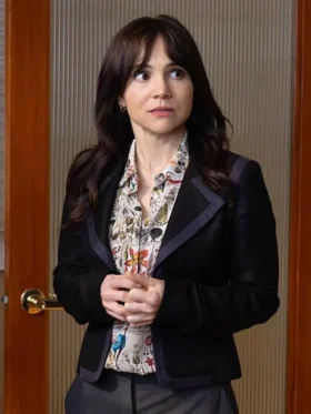 Will Trent S04 Caroline Black Blazer front view