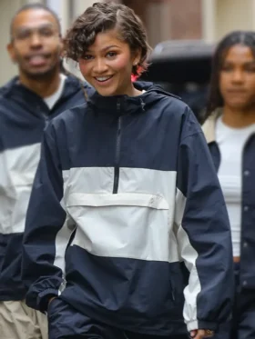 Zendaya SoHo Street 2026 Hooded Jacket front view