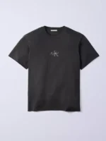 The timeless black colorway of the essential Jung Kook Calvin Klein Monogram T Shirt.