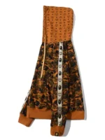 A premium standalone profile of the luxury graphic Unisex MCM Bape Hoodie.