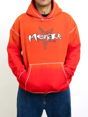 Front view of the Monster Heavy Hood highlighting the kangaroo pockets.