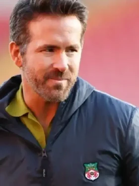view display showing the clean seams and lightweight insulation of the National League Ryan Reynolds Jacket.