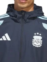 2026 Argentina adidas Full-Zip Jacket Close-Up View