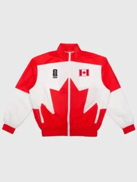 2026 FIFA World Cup Canada Windbreaker Jacket Front View
