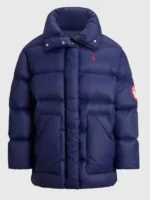 2026 Hoda Kotb Team USA Puffer Jacket view look showing puffer shape, collar, and clean fit