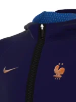 2026 Nike France Youth Anthem Jacket Close-Up Design