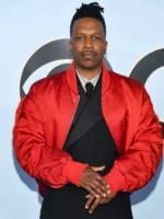 79th Awards Leslie Odom Jr. Red Jacket Front View