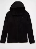 AE 247 Training Zip-Up Hoodie view look showing zip-up style, hood shape, and athletic fit