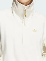 Adidas 2026 LNY Half Zip Sweatshirt Close-Up View