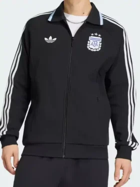 Adidas Argentina Anthem Jacket Front View