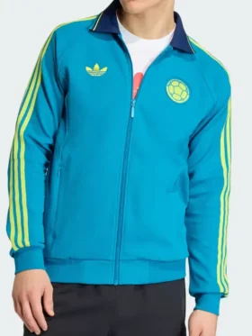 Adidas Colombia Anthem Jacket Front View