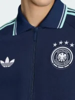 Adidas Germany Anthem Jacket Close-Up View