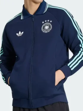 Adidas Germany Anthem Jacket Front View