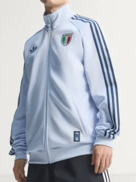 Adidas Italy Originals Track Top Side View