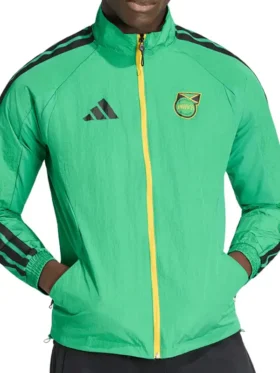 Adidas Jamaica Anthem Jacket 2026 Front View