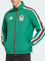 Adidas Mexico Anthem Green Jacket View Look