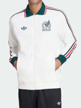Adidas Mexico Anthem Jacket Front View
