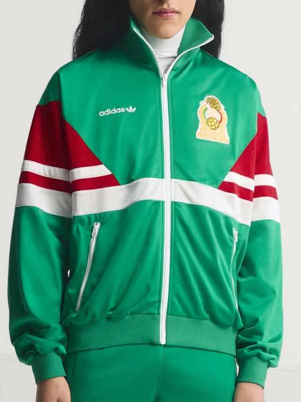 Adidas Mexico Track Top 1986 Front View Adidas Mexico Track Top 1986 Front View