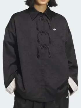 Adidas New Chinese Shirt Jacket Front View