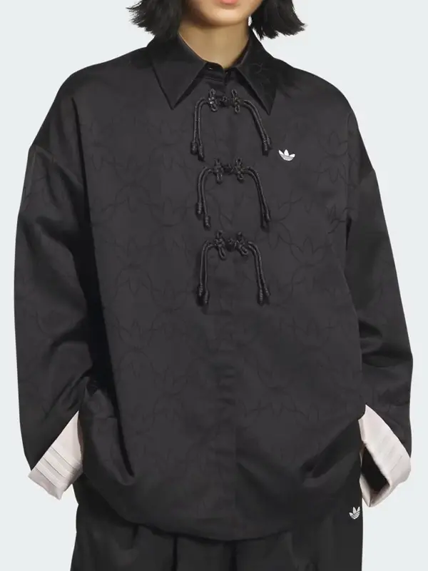 Adidas New Chinese Shirt Jacket Front View