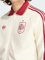 Adidas Spain Anthem Jacket Close-Up View