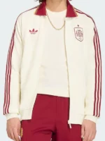 Adidas Spain Anthem Jacket Closure View