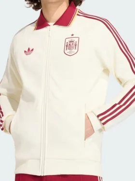 Adidas Spain Anthem Jacket Front View