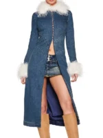 Allie Hayes Off Campus Denim Coat View Look