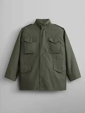 Alpha Industries M-65 Field Jacket Front View