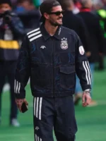 Argentina World Cup Denim Sports Jacket Full View