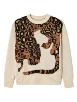 B&B 2026 Katherine Kelly Lang Leopard Jumper Front View