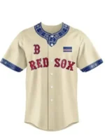 Boston Red Sox x Cabo Verde 2026 Jersey Front View