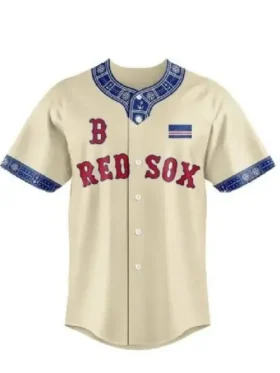 Boston Red Sox x Cabo Verde 2026 Jersey Front View