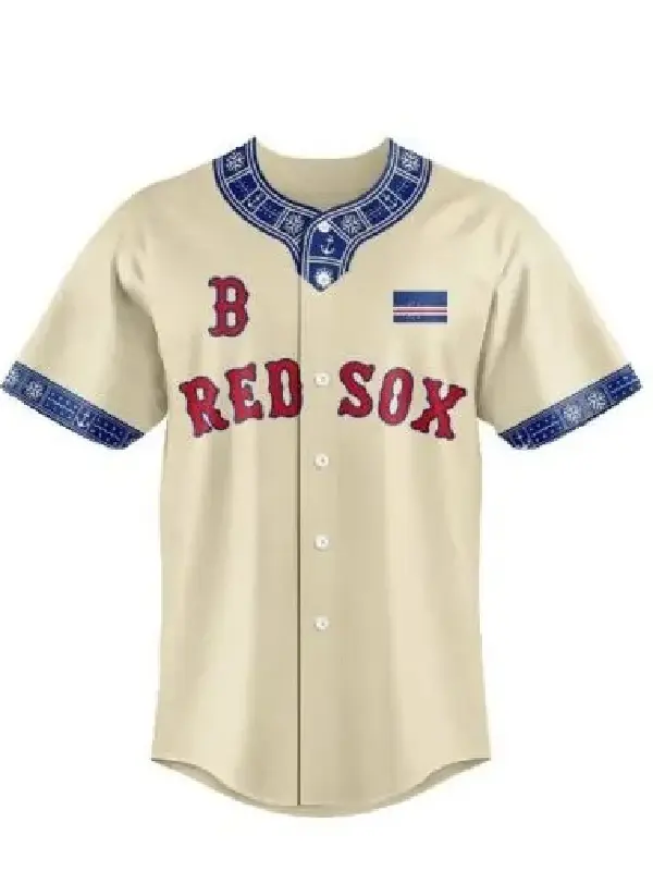 Boston Red Sox x Cabo Verde 2026 Jersey Front View