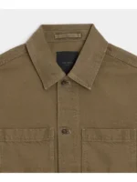 Boxy Denim Jacket Front View