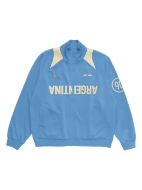 CJ X NIKE ARGENTINA TOTAL 90 ANTHEM JACKET FRONT VIEW