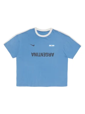 CJ X NIKE ARGENTINA TOTAL 90 T-SHIRT FRONT VIEW